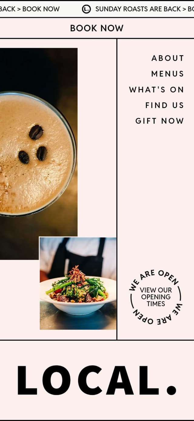 Local Bristol mobile view